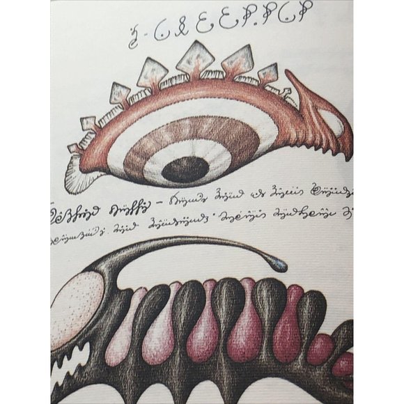 Luigi Serafini Codex Seraphinianus Print 88A - Picture 2 of 10